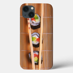 Sushi en houten stokjes iPhone 13 hoesje