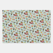 Sushi en Ramen Birds Inpakpapier Vel (Voorkant 3)
