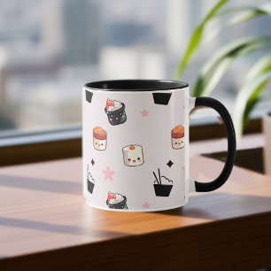 Sushi en Rice Kawaii Mok