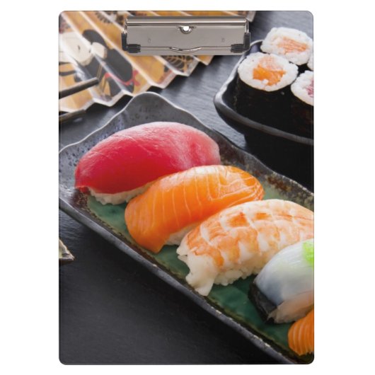 Sushi en rollen klembord (Voorkant)