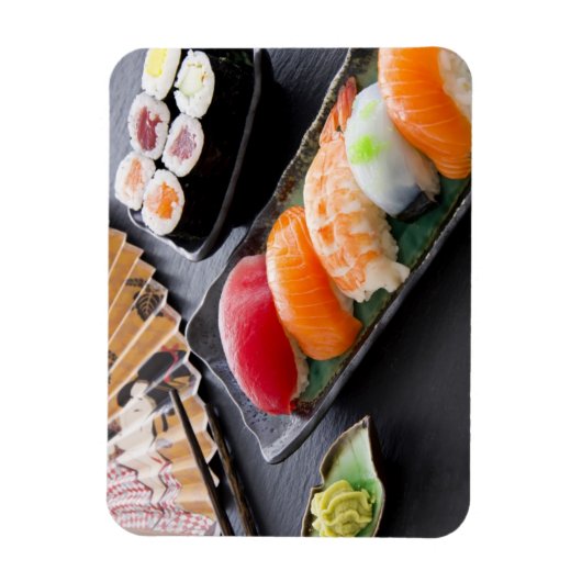 Sushi en rollen magneet (Verticaal)