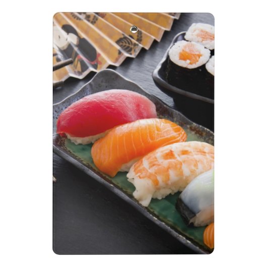 Sushi en rollen mini klembord (Achterkant)