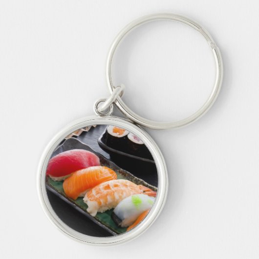 Sushi en rollen sleutelhanger (Voorkant)
