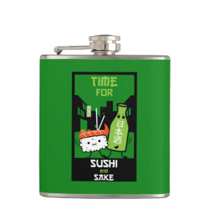 Sushi en Sake Foodies Heupfles