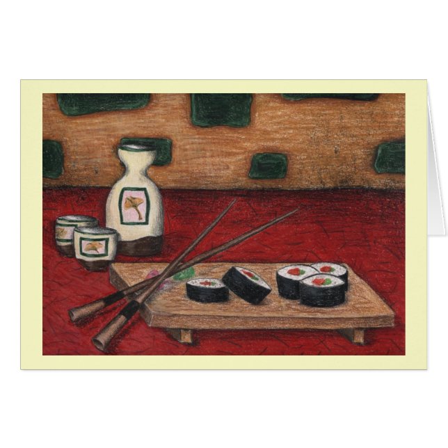 sushi en se noot (Voorkant Horizontaal)