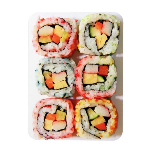 Sushi Flexi Magnet Magneet (Verticaal)