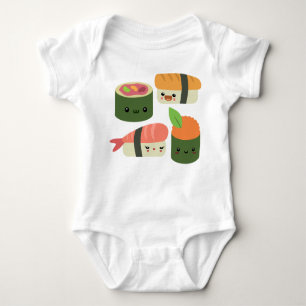 Sushi Friends Romper