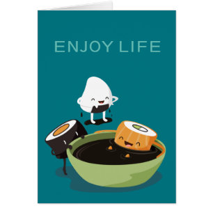 Sushi geniet van badtijd grappig