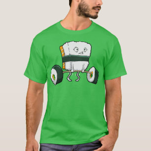 Sushi Gewichtheffen Anime T-shirt