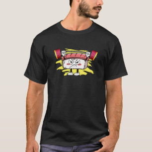 Sushi gewichtheffen - sushi liefhebbers t-shirt