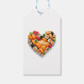 Sushi-hart Cadeaulabel (Voorkant)
