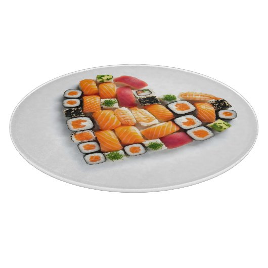 Sushi-hart Snijplank (Hoek)