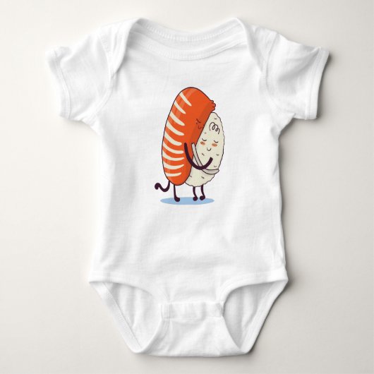 Sushi Hug Cute Kawaii Japans Romper (Voorkant)