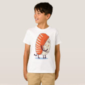 Sushi Hug Cute Kawaii Japans T-shirt (Voorkant volledig)