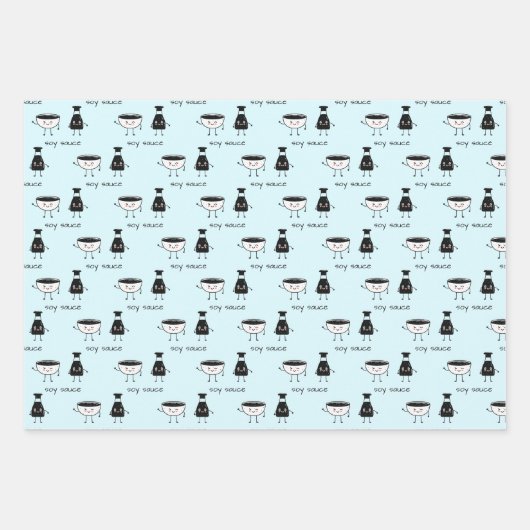 Sushi Inpakpapier Vel (Voorkant 3)