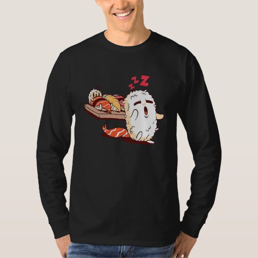 Sushi Japanese Food T-shirt (Voorkant)
