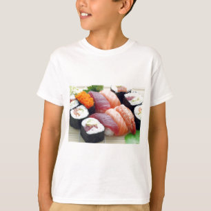 Sushi Japans Asiatisch Voedsel Rauw Sashimi Vers R T-shirt