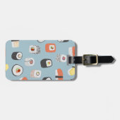 Sushi Japans Food Art, aangepaste naam Bagagelabel (Voorkant horizontaal)