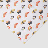 Sushi Japans voedselpatroon Tissuepapier (Detail)