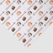 Sushi Japans voedselpatroon Tissuepapier (Detail)