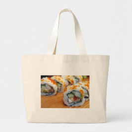 Sushi Japanse Delicious Asian Food Yummy Grote Tote Bag