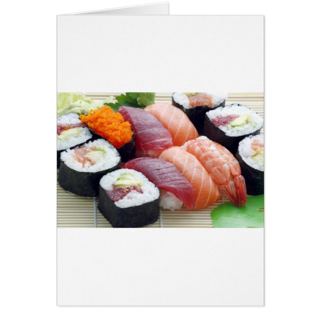 Sushi Japonais Alimentation asiatique Raw Sashimi  (Devant)