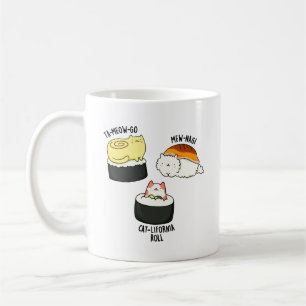 Sushi Katten Grappig Sushi Pun Koffiemok