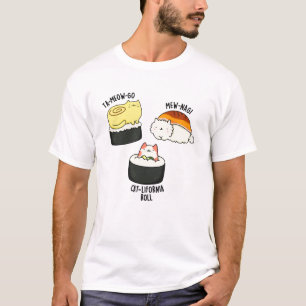 Sushi Katten Grappig Sushi Pun T-shirt