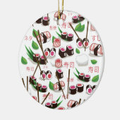 Sushi Keramisch Ornament (Links)