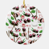 Sushi Keramisch Ornament (Achterkant)