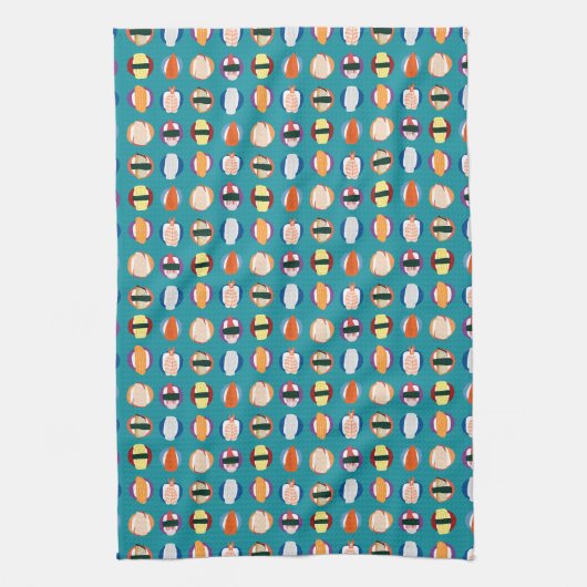 Sushi Kitchen Towel Theedoek (Verticaal)