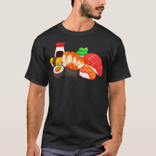 Sushi Lover Foodie Japans - Aziatische voedselsoep T-shirt