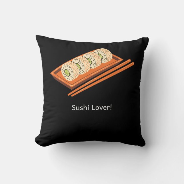 Sushi Lover Kussen (Voorkant)