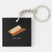 Sushi Lover Sleutelhanger (Achterkant)