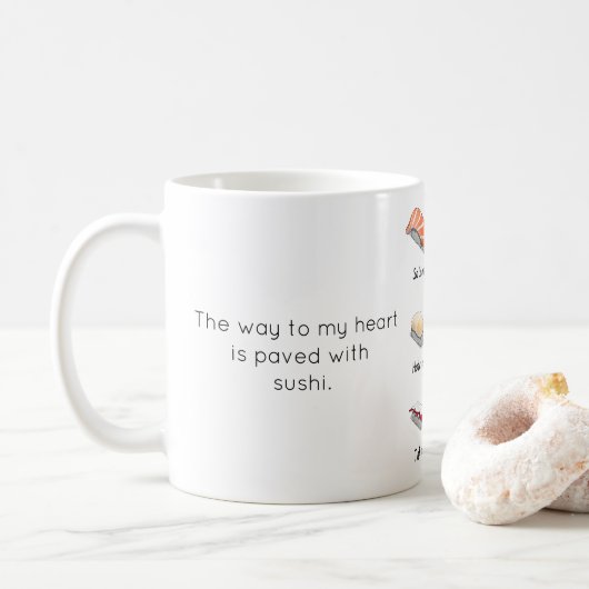 Sushi Lovers Mug Koffiemok (Met donut)