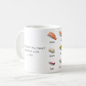 Sushi Lovers Mug Koffiemok (Voorkant links)