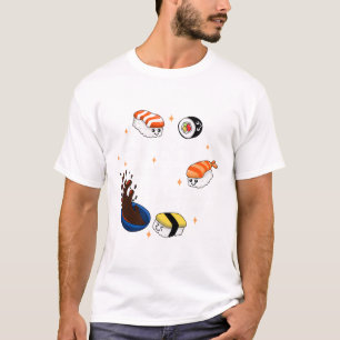 Sushi Maakt Me Gelukkig T-shirt