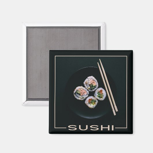 Sushi magneten (Voorkant / Achterkant)