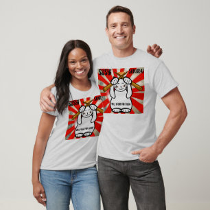 Sushi Maneki Neko ? Samurai - Aangepast T-shirt