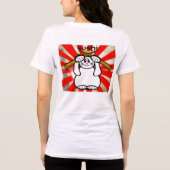 Sushi Maneki Neko T-shirt (Achterkant)
