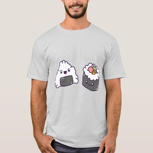 Sushi Mannen"  T-shirt (Voorkant)