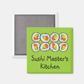 Sushi Master's Magnet (Recto/Verso)