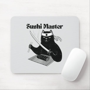 sushi meester, sushi kat muismat