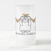Sushi Mug Lucky Chat - Maneki Neko - Beckoning...  (Centre)