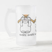 Sushi Mug Lucky Chat - Maneki Neko - Beckoning... (Gauche)