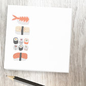 Sushi Nigiri Maki Roll Japanese Food Art Post-it® Notes