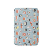 Sushi Nigiri Maki Roll Patroon Badmat (Voorkant Verticaal)