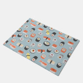 Sushi Nigiri Maki Roll Pattern Deurmat (Schuin)