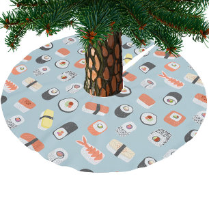 Sushi Nigiri Maki Roll Pattern Kerstboom Rok