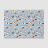 Sushi Nigiri Maki Roll Pattern Tissuepapier (Voorkant)